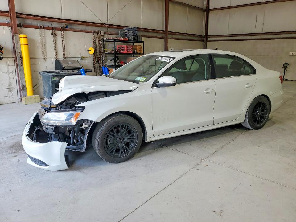 2014 Volkswagen Jetta VIN 3VWD17AJ3EM322132 COPART salvage auction — FRONT END, Ny - Mv-907A Salvage Certificate, sold $775 on 2026-07-06 (photo 1)