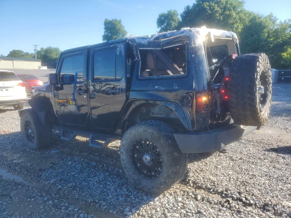 2014 Jeep Wrangler unlimited VIN 1C4BJWEG0EL135452 COPART salvage auction — ALL OVER, Tn - Salvage Certificate (P), sold $4,100 on 2026-07-02 (photo 2)