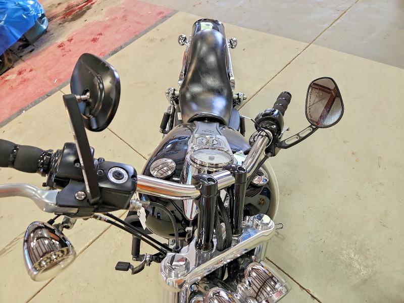 2010 Harley-davidson Fxdf VIN 1HD1GY414AC327839 COPART salvage auction — FRONT END, NY - MV-907A SALVAGE CERTIFICATE, sold $2,400 on 2026-07-13 (photo 5)