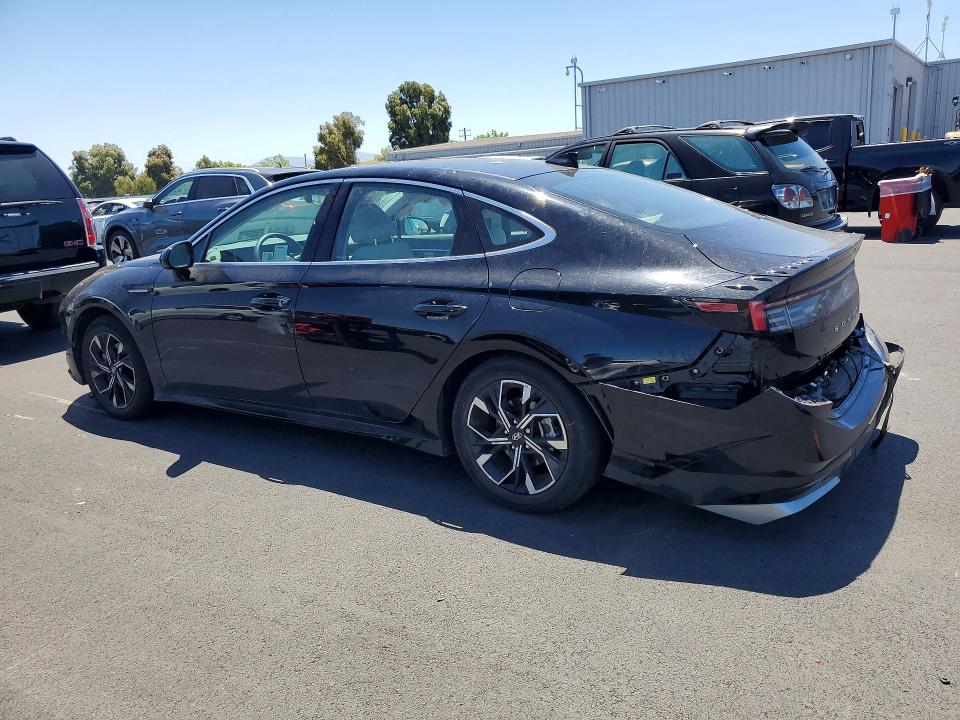2024 Hyundai Sonata VIN KMHL64JA1RA381161 COPART salvage auction — REAR END, Ca - Salvage Certificate, sold $5,300 on 2026-07-08 (photo 2)