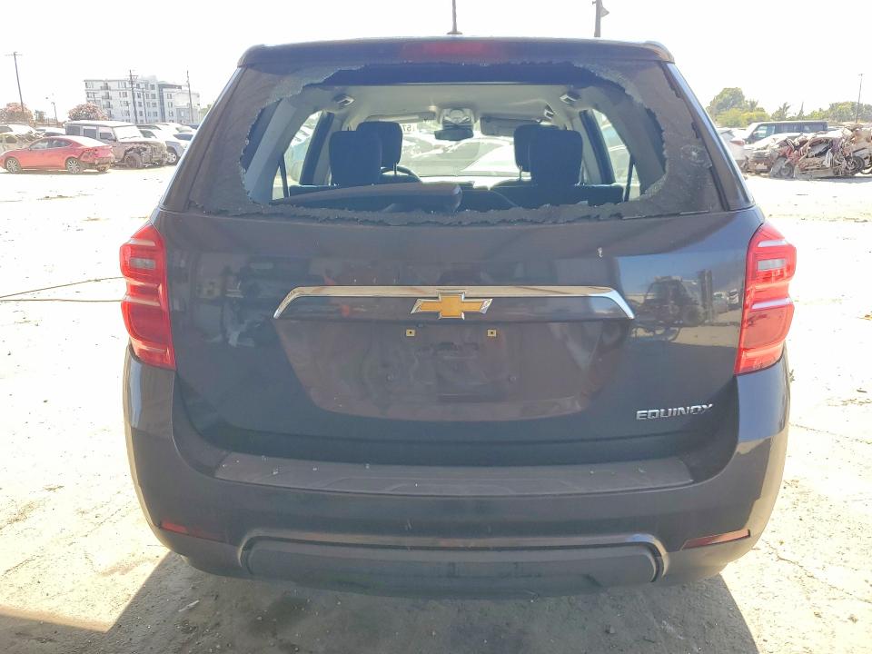 2016 Chevrolet VIN 2GNALBEK8G6307412 COPART salvage auction — REAR END, Ca - Salvage Certificate, sold $500 on 2026-07-02 (photo 6)