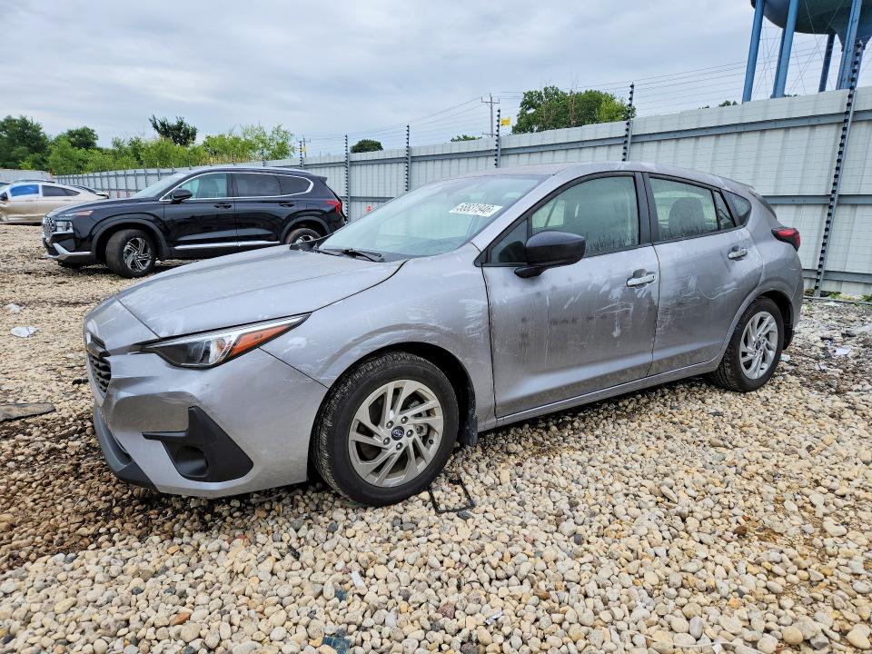 2024 Subaru Impreza VIN JF1GUABC0R8879424 COPART salvage auction — BURN, Il - Salvage Certificate, sold $3,100 on 2026-07-24 (photo 1)
