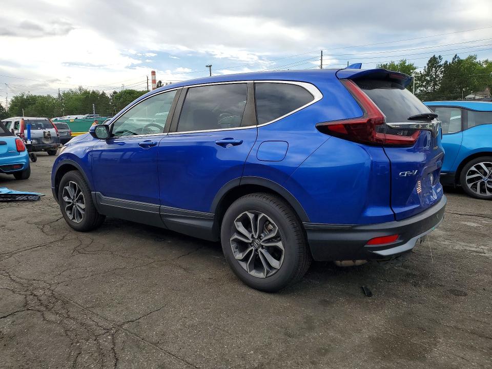 2021 Honda Cr-v VIN 7FARW2H53ME022314 COPART salvage auction — REAR END, CO - PUBLIC - SALVAGE TITLE (P), sold $9,800 on 2026-07-07 (photo 2)