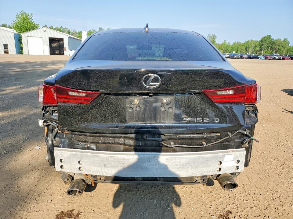 2014 Lexus VIN JTHCF1D2XE5007639 COPART salvage auction — REAR END, On - Permit Salvage, sold $5,000 on 2026-07-07 (photo 6)