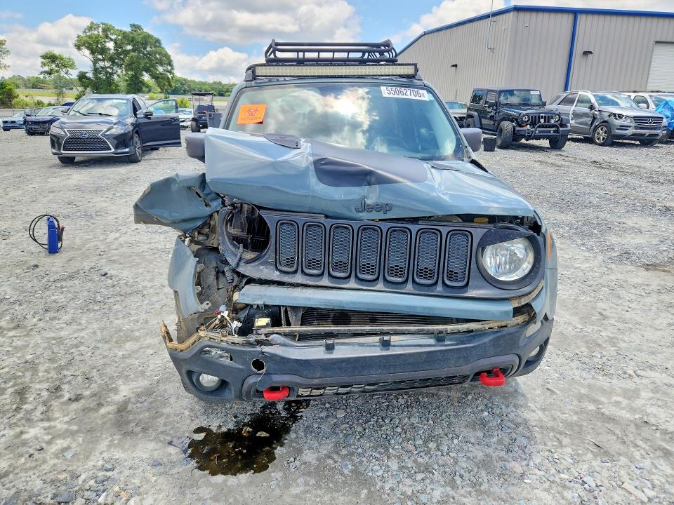 2016 Jeep Renegade VIN ZACCJBCT1GPD48048 COPART salvage auction — FRONT END, Ga - Cert Of Title-Salvage, sold $600 on 2026-07-16 (photo 5)