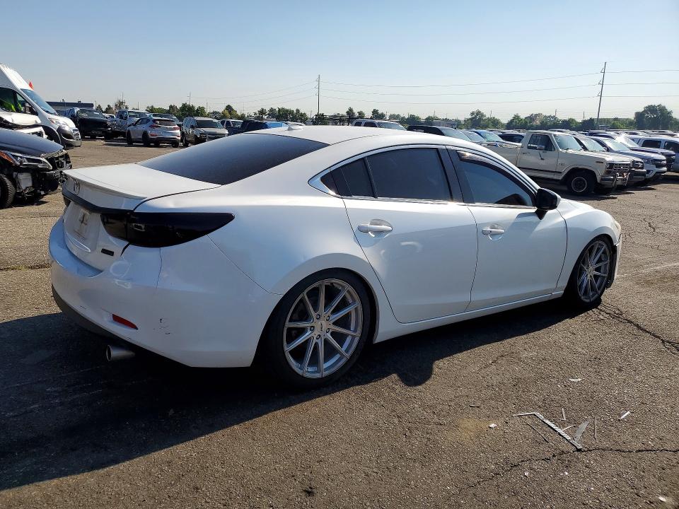 2015 Mazda 6 VIN JM1GJ1W53F1193199 COPART salvage auction — HAIL, Co - Certificate Of Title, sold $275 on 2026-07-28 (photo 3)