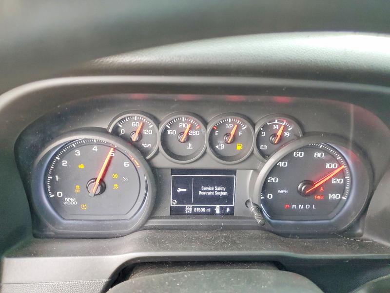 2022 Gmc SIERRA VIN 1GT59LE71NF242254 COPART salvage auction — FRONT END, Mi - Cert Of Title-Salvage Vehicle, sold $11,800 on 2026-07-10 (photo 9)