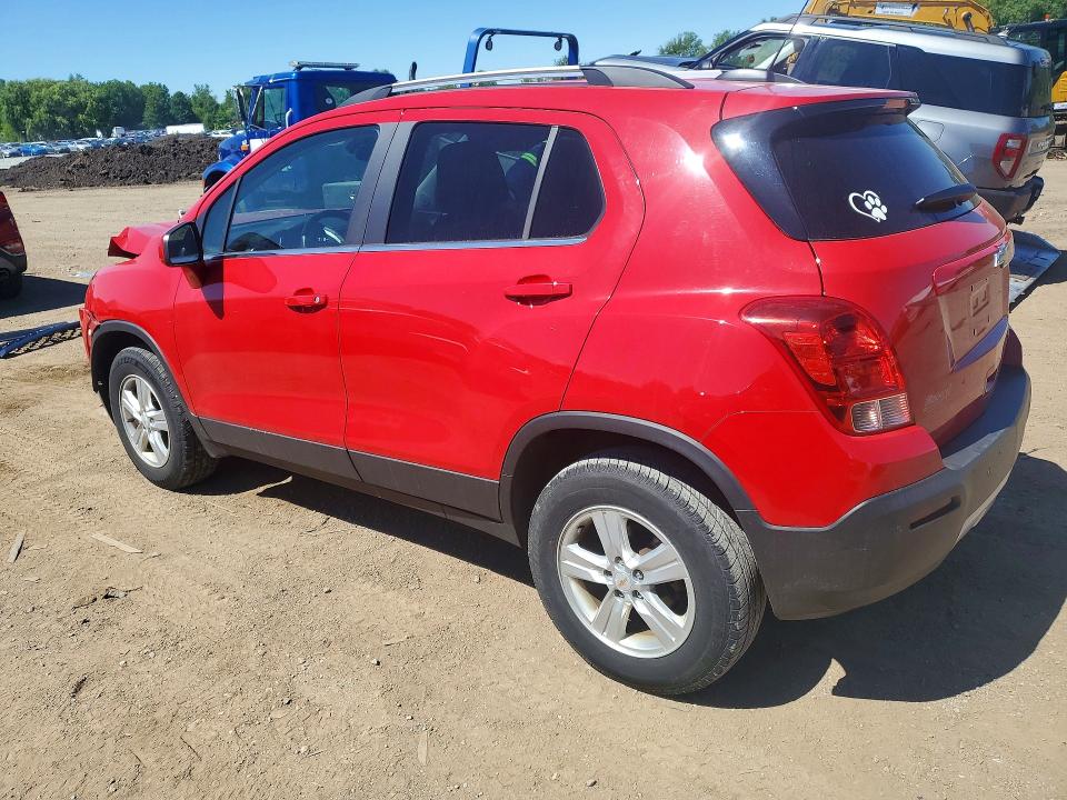 2016 Chevrolet VIN KL7CJPSB8GB753904 COPART salvage auction — FRONT END, Oh - Cert Of Title-Salvage, sold $1,200 on 2026-07-02 (photo 2)