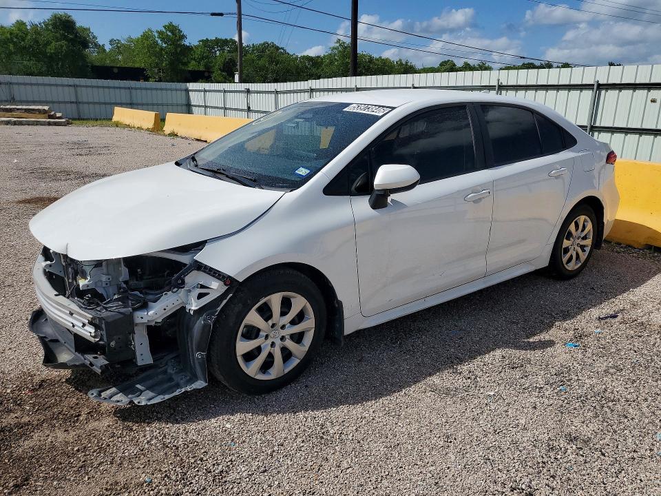 2023 Toyota Corolla VIN 5YFB4MDE6PP024507 COPART salvage auction — FRONT END, Tx - Salvage Vehicle Title, sold $150 on 2026-07-30 (photo 1)
