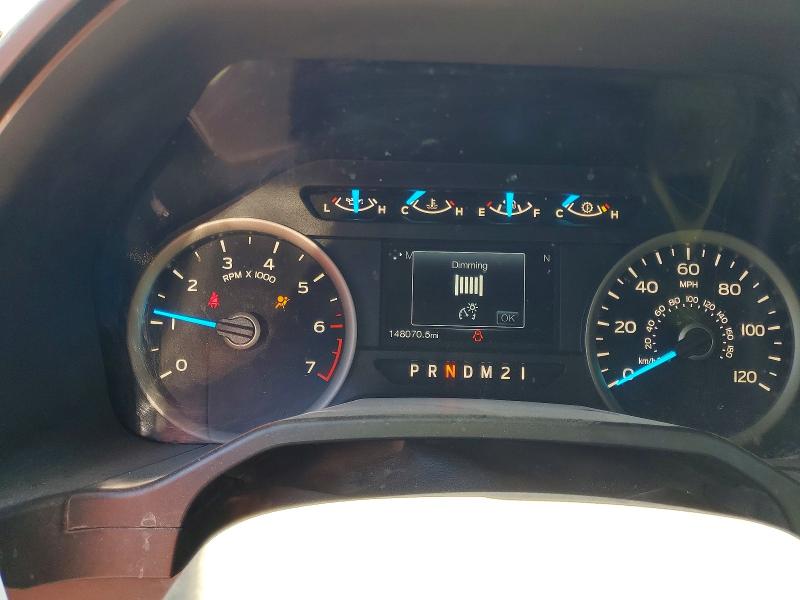 2016 Ford F-150 lightning VIN 1FTEW1CP0GKE32590 COPART salvage auction — FRONT END, CA - SALVAGE CERTIFICATE, sold $4,400 on 2026-07-09 (photo 9)