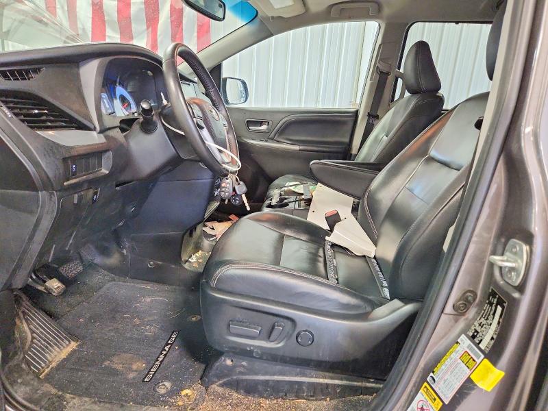 2017 Toyota Sienna VIN 5TDXZ3DC8HS839798 COPART salvage auction — FRONT END, Mn - Cert Of Title-Salvage, sold $250 on 2026-07-21 (photo 7)