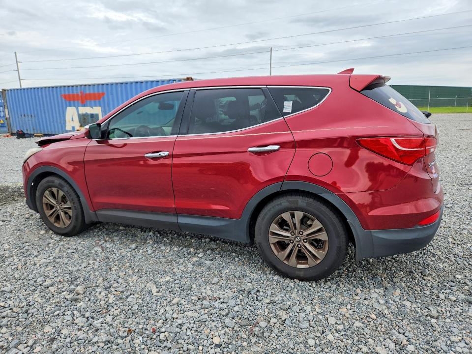 2013 Hyundai Santa fe VIN 5XYZU3LB8DG062952 COPART salvage auction — FRONT END, Ga - Cert Of Title-Salvage, sold $2,100 on 2026-07-28 (photo 2)