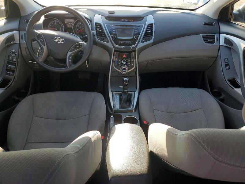 2015 Hyundai Elantra VIN KMHDH4AE2FU229448 COPART salvage auction — REAR END, Ca - Salvage Certificate, sold $750 on 2026-07-02 (photo 8)