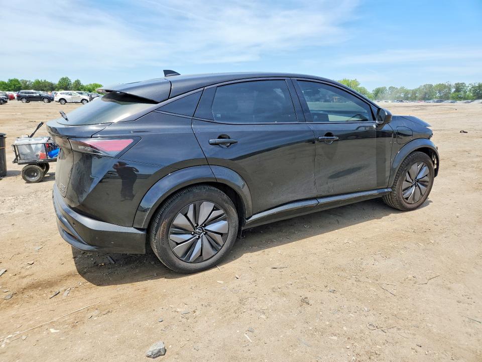 2023 Nissan Ariya VIN JN1DF0BB6PM703106 COPART salvage auction — FRONT END, VA - CERT OF TITLE - SALVAGE, sold $2,100 on 2026-07-29 (photo 3)