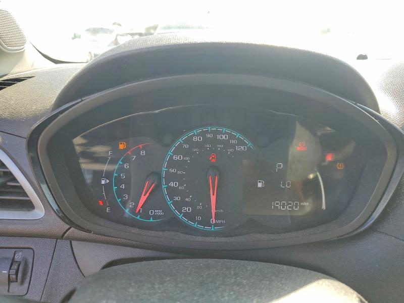 2021 Chevrolet Spark VIN KL8CB6SA7MC707402 COPART salvage auction — FRONT END, Ca - Salvage Certificate, sold $1,550 on 2026-07-07 (photo 9)