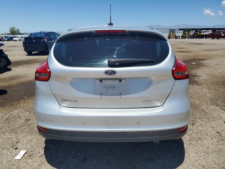 2018 Ford Focus VIN 1FADP3N23JL278826 COPART salvage auction — UNDERCARRIAGE, Az - Certificate Of Title, sold $1,000 on 2026-07-31 (photo 6)