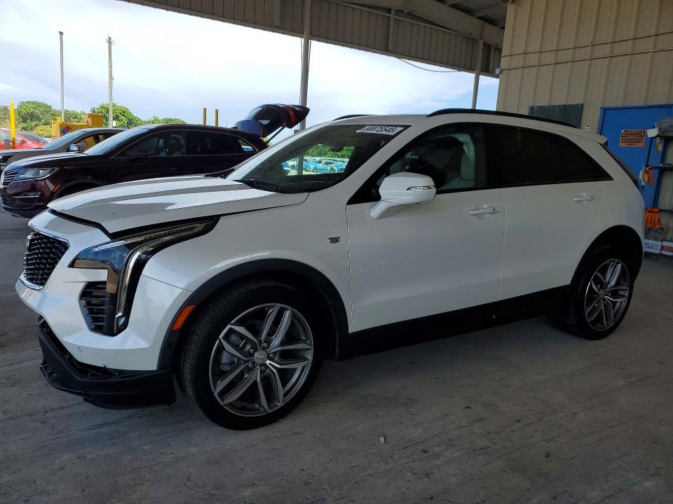 2023 Cadillac Xt4 VIN 1GYFZER4XPF101745 COPART salvage auction — FRONT END, Fl - Cert Of Title Slvg Rebuildable, sold $7,700 on 2026-08-19 (photo 1)