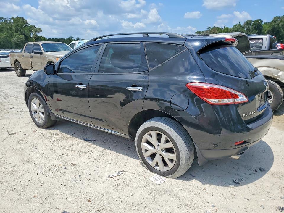 2014 Nissan Murano VIN JN8AZ1MU9EW408440 COPART salvage auction — NORMAL WEAR, Fl - Certificate Of Title, sold $375 on 2026-07-09 (photo 2)