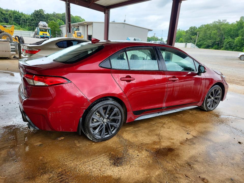 2025 Toyota Corolla VIN 5YFS4MCE2SP229588 COPART salvage auction — FRONT END, MS - CERTIFICATE OF TITLE, sold $2,250 on 2026-07-28 (photo 3)