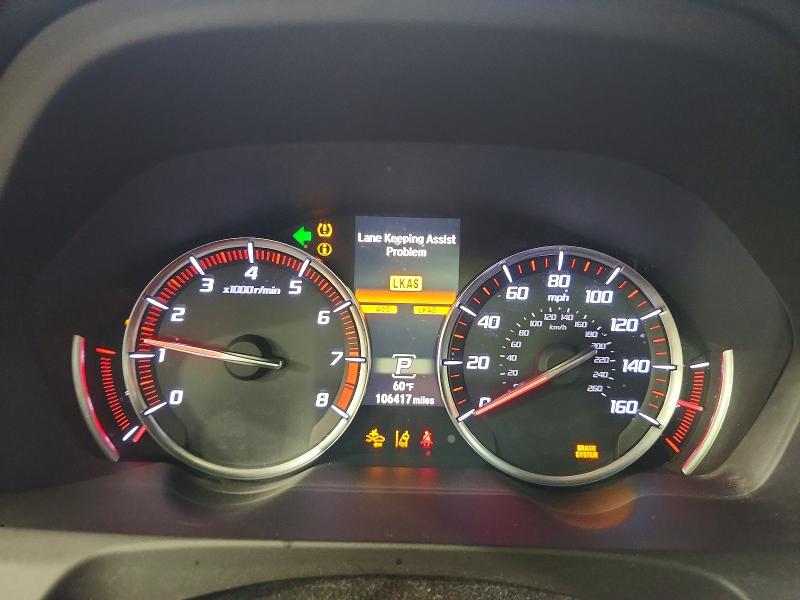 2019 Acura VIN 19UUB1F62KA004420 COPART salvage auction — VANDALISM, Il - Salvage Certificate, sold $2,900 on 2026-07-29 (photo 9)