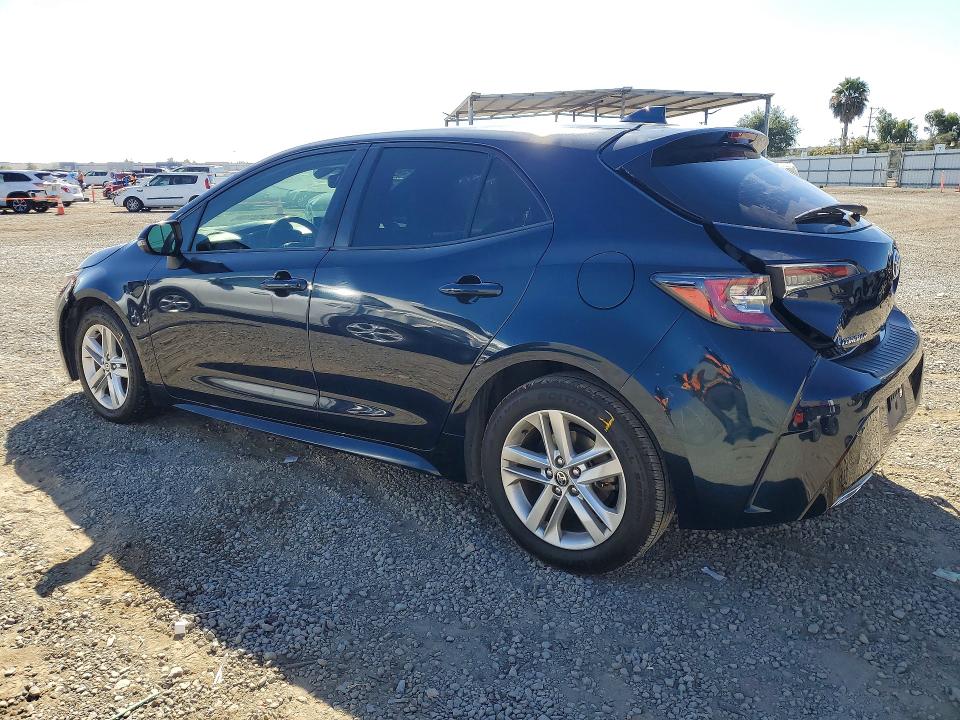 2019 Toyota Corolla VIN JTNK4RBE1K3054883 COPART salvage auction — REAR END, Ca - Salvage Certificate, sold $3,400 on 2026-07-28 (photo 2)