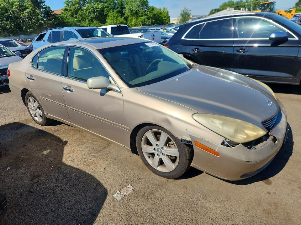2005 Lexus ES VIN JTHBA30G555088847 COPART salvage auction — FRONT END, Ct - Cert Of Title-Parts Only Salva, sold $450 on 2026-07-07 (photo 4)