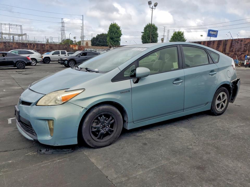 2015 Toyota Prius VIN JTDKN3DU9F1876688 COPART salvage auction — REAR END, Ca - Salvage Certificate, sold $1,600 on 2026-07-08 (photo 1)