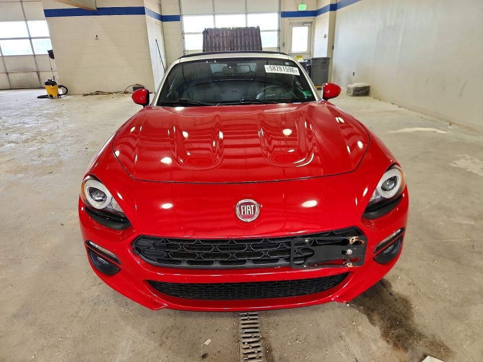 2020 Fiat 124 spider VIN JC1NFAEK2L0144087 COPART salvage auction — REAR END, Va - Cert Of Title - Salvage, sold $6,500 on 2026-07-02 (photo 5)