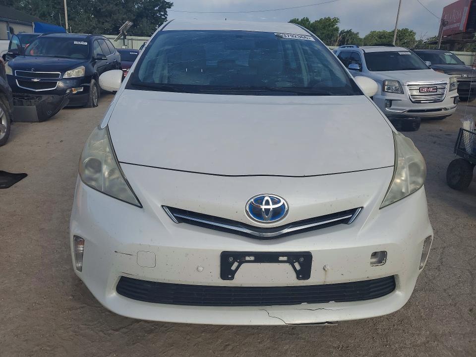 2012 Toyota Prius VIN JTDZN3EU0C3185319 COPART salvage auction — HAIL, KS - CERT OF TITLE-SALVAGE, sold $3,100 on 2026-07-20 (photo 5)