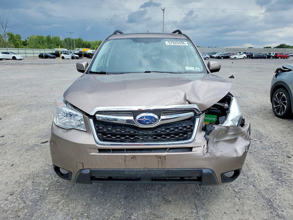 2015 Subaru Forester VIN JF2SJAHC4FH407602 COPART salvage auction — FRONT END, Ny - Mv-907A Salvage Certificate, sold $775 on 2026-07-06 (photo 5)