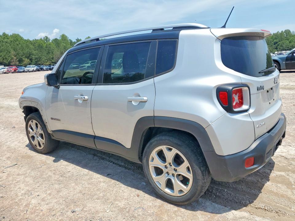 2017 Jeep Renegade VIN ZACCJBDB0HPE43515 COPART salvage auction — FRONT END, Va - Certificate Of Title, sold $1,850 on 2026-08-03 (photo 2)