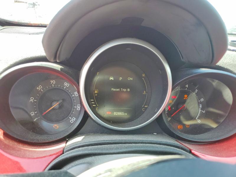2016 Fiat 500x VIN ZFBCFXDT1GP378437 COPART salvage auction — FRONT END, Tx - Cert Of Title-Rebuilt Salvage (P), sold $525 on 2026-07-30 (photo 9)