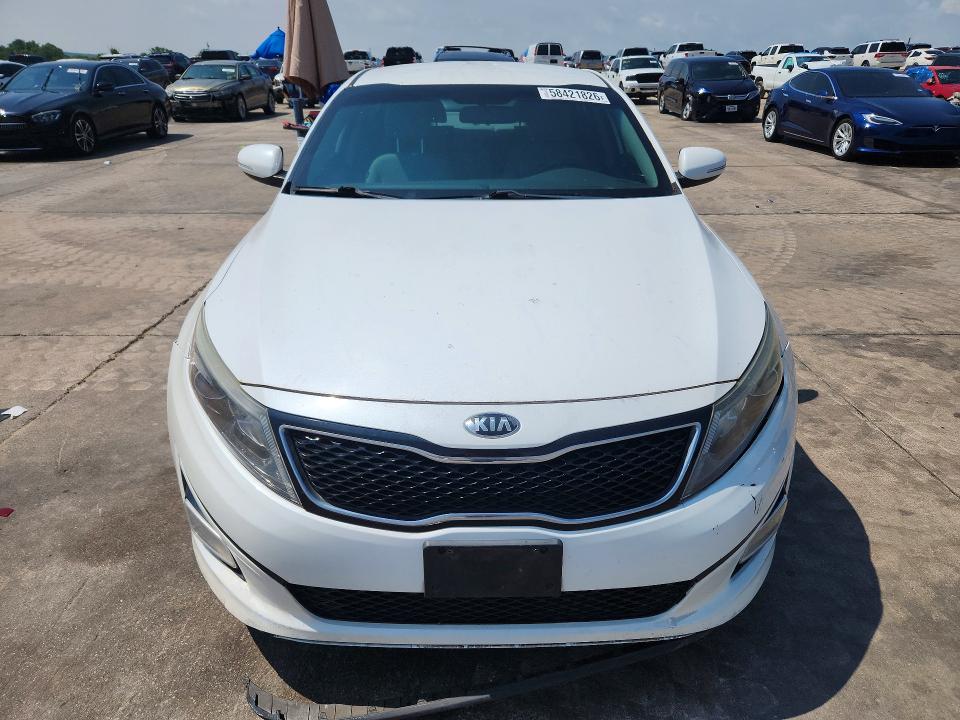 2014 Kia VIN 5XXGM4A70EG296620 COPART salvage auction — WATER/FLOOD, Tx - Salvage Title-Flood Damage, sold $1,050 on 2026-07-09 (photo 5)