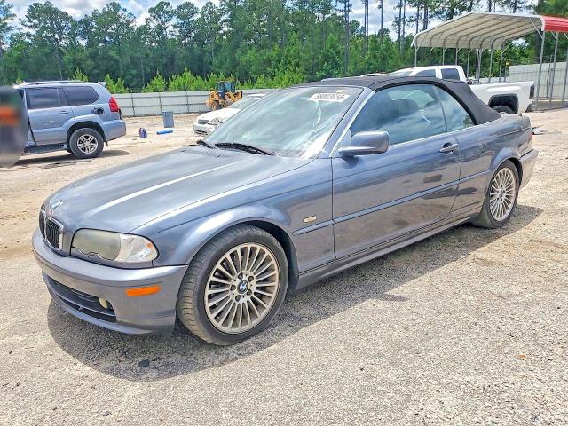 2003 BMW 3er VIN WBABS33463PG90481 COPART salvage auction — FRONT END, Sc - Cert Of Title-Salvage, sold $1,050 on 2026-07-27 (photo 1)