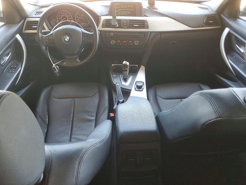 2014 BMW 3 series VIN WBA3B1G57ENS79128 COPART salvage auction — FRONT END, Ca - Salvage Certificate, sold $1,000 on 2026-07-09 (photo 8)