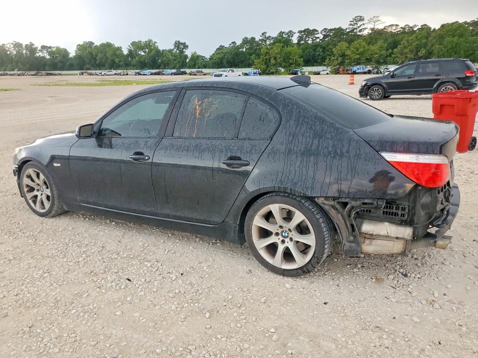 2008 BMW 5er VIN WBANW13538CZ73589 COPART salvage auction — FRONT END, Tx - Certificate Of Title, sold $675 on 2026-07-28 (photo 2)