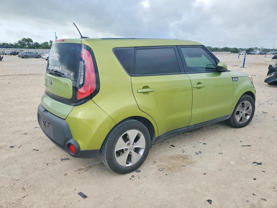2016 Kia VIN KNDJN2A22G7866687 COPART salvage auction — SIDE, Tx - Salvage Vehicle Title, sold $1,700 on 2026-07-23 (photo 3)