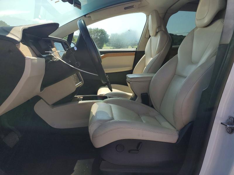 2019 Tesla Model x VIN 5YJXCAE25KF181347 COPART salvage auction — REAR END, Va - Cert Of Title - Salvage, sold $6,500 on 2026-07-06 (photo 7)