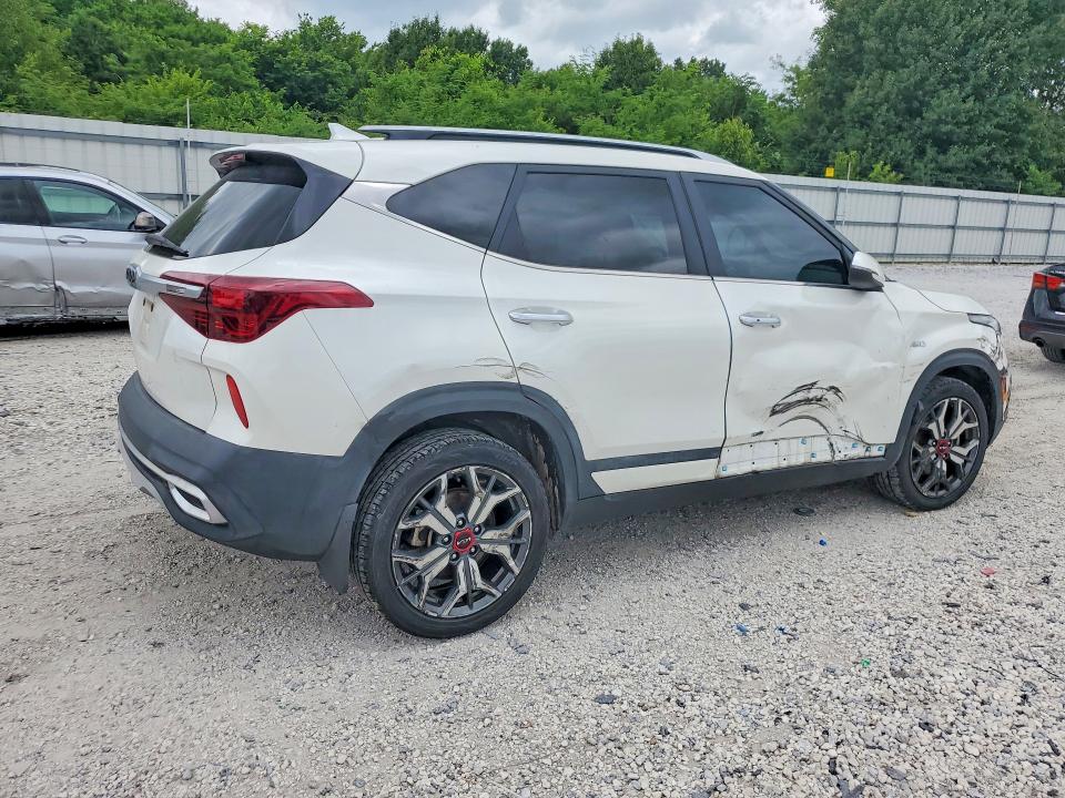 2023 Kia Seltos VIN KNDETCA20P7354780 COPART salvage auction — SIDE, Ar - Cert Of Title-Salvage, sold $5,200 on 2026-07-27 (photo 3)