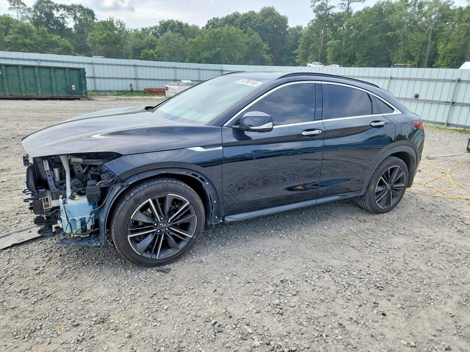 2022 Infiniti Qx55 VIN 3PCAJ5L32NF102378 COPART salvage auction — FRONT END, SC - CERT OF TITLE-SALVAGE, sold $5,900 on 2026-07-28 (photo 1)