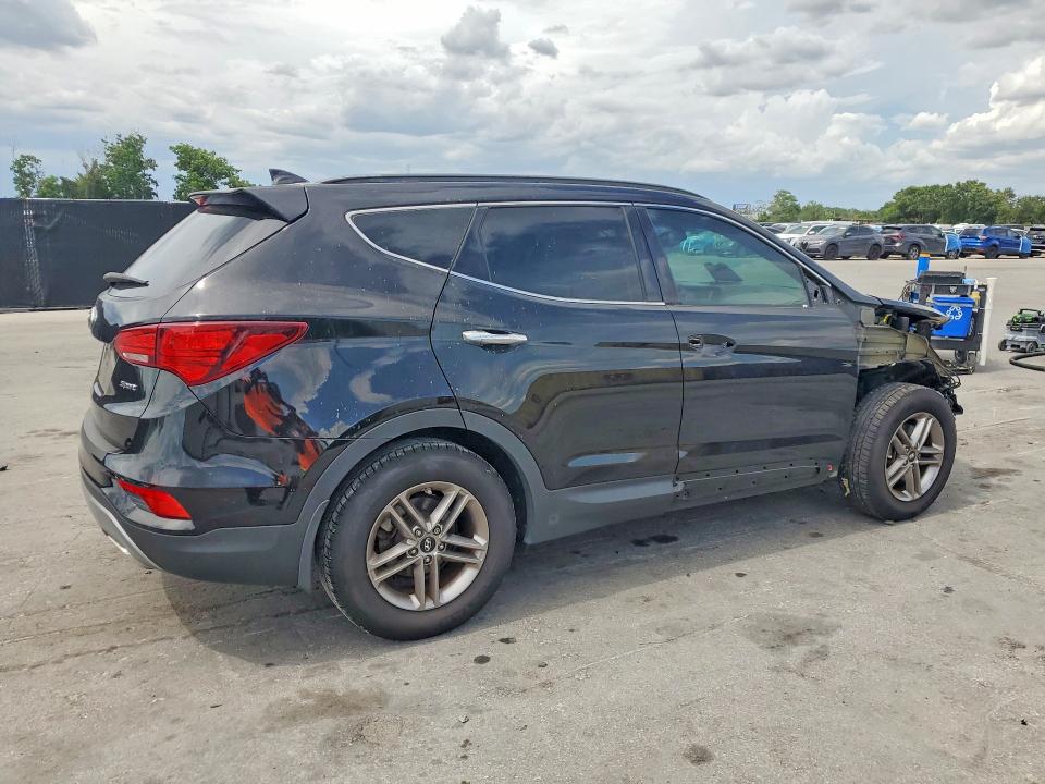 2017 Hyundai Santa fe VIN 5NMZU3LB0HH030802 COPART salvage auction — FRONT END, FL - CERT OF TITLE SLVG REBUILDABLE, sold $2,700 on 2026-07-02 (photo 3)