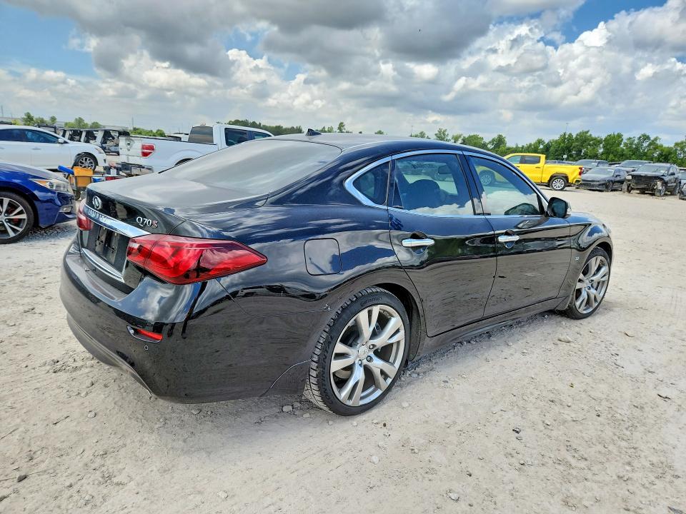 2019 Infiniti VIN JN1BY1AP2KM505698 COPART salvage auction — SIDE, Tx - Salvage Vehicle Title, sold $3,350 on 2026-07-10 (photo 3)