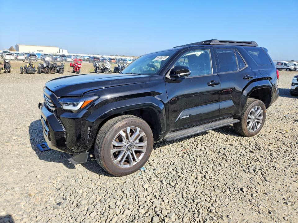 2025 Toyota 4runner VIN JTEVA5BR6S5036286 COPART salvage auction — FRONT END, Ca - Salvage Certificate, sold $23,300 on 2026-07-09 (photo 1)