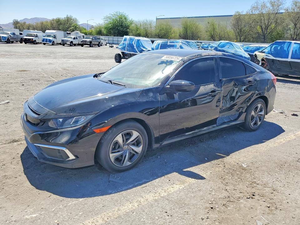 2020 Honda Civic VIN 19XFC2F65LE001293 — COPART salvage auction photo