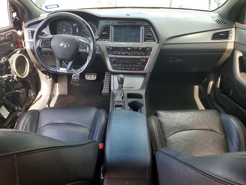 2015 Hyundai Sonata VIN 5NPE34AB0FH044919 COPART salvage auction — FRONT END, Tx - Salvage Vehicle Title, sold $1,600 on 2026-07-31 (photo 8)