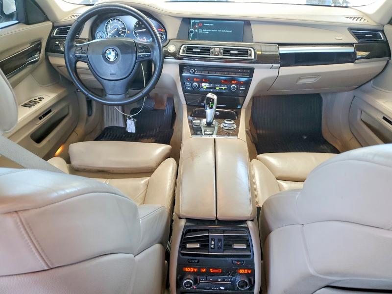 2011 BMW 7er VIN WBAKA8C57BCY37208 COPART salvage auction — FRONT END, GA - CERT OF TITLE-SALVAGE, sold $300 on 2026-07-30 (photo 8)
