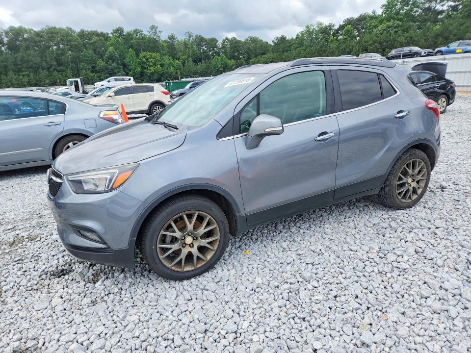 2019 Buick Encore VIN KL4CJ1SB3KB804051 COPART salvage auction — Burn Engine, Ga - Salvage/Fire Damage, sold $1,050 on 2026-07-09 (photo 1)
