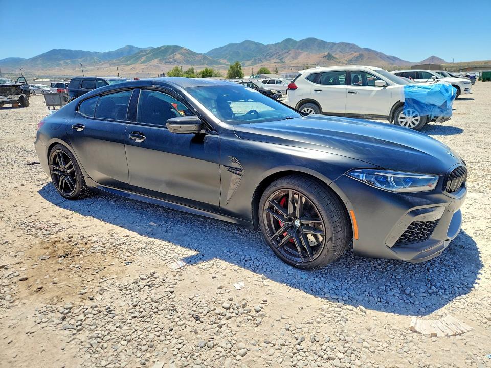 2025 BMW VIN WBSGV0C00SCV92487 COPART salvage auction — SIDE, Ut - Salvage Certificate, sold $48,750 on 2026-08-07 (photo 4)
