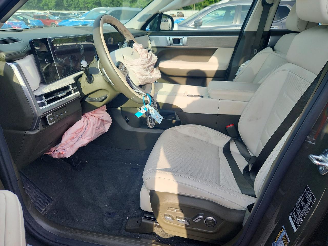 2025 Hyundai Santa Fe VIN 5NMP54GLXSH088260 COPART salvage auction — Front End, TN - SALVAGE CERTIFICATE, sold $8,700 on 2026-07-09 (photo 7)