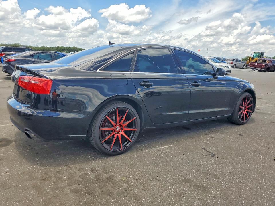 2013 Audi A6 VIN WAUCFAFC6DN119096 COPART salvage auction — SIDE, FL - CERT OF TITLE SLVG REBUILDABLE, sold $925 on 2026-07-27 (photo 3)